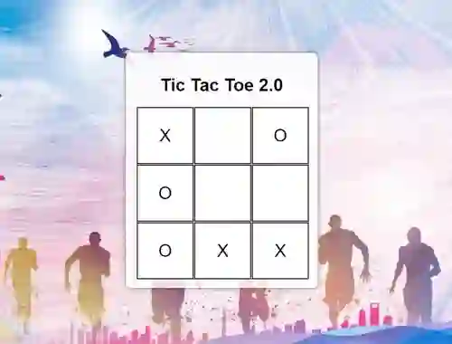 Jwèt Tic Tac Toe sou entènèt