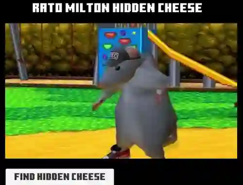 Jwèt Rato Milton Hidden Cheese sou entènèt