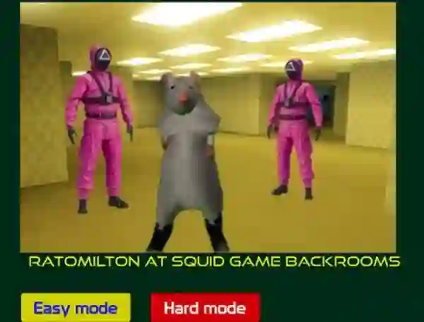 Jwèt Ratomilton at Squid Game Backrooms sou entènèt