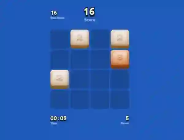 Jwèt Block 2048 sou entènèt