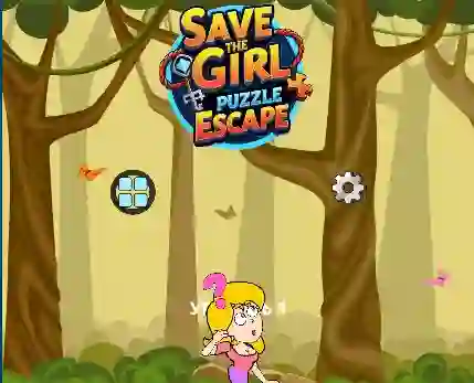 Jwèt Save the Girl Puzzle Escape sou entènèt