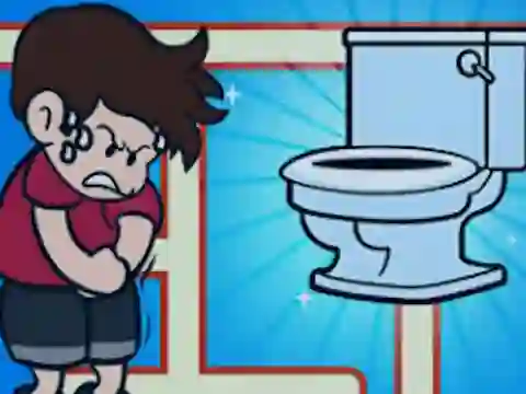 Jwèt Maze Escape: Toilet Rush sou entènèt