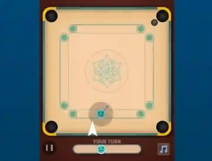 Jwèt Carrom Rush sou entènèt