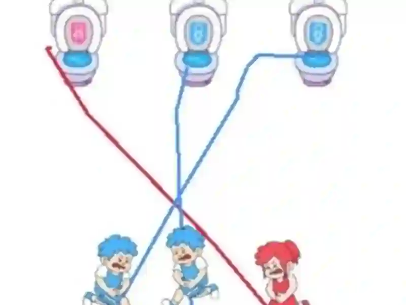 Jwèt Draw To Pee sou entènèt
