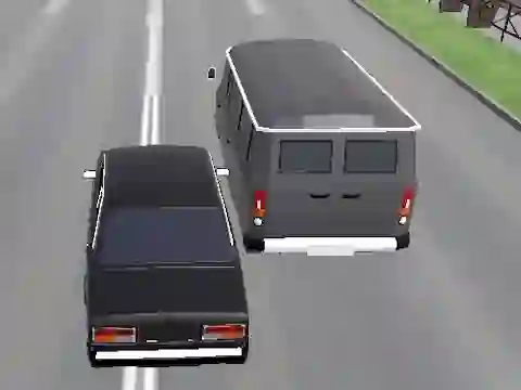 Jwèt Russian Drift: Overtaking in the City sou entènèt