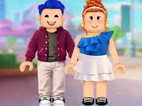 Jwèt Roblox Couple Dressup sou entènèt