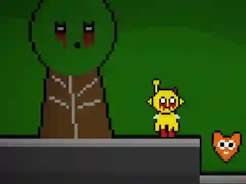 Jwèt Sprunki Horror Version Dark sou entènèt