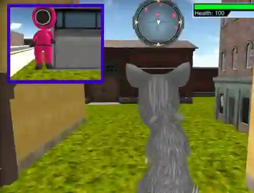 Jwèt Ratomilton Squid Game Prison Escape sou entènèt