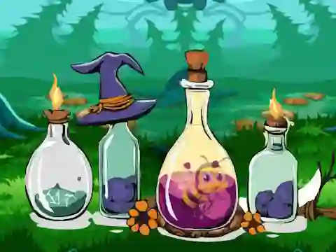 Jwèt Bottle Stuck Honeybee Escape sou entènèt
