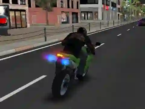Jwèt Turbo Street sou entènèt