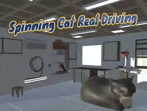 Jwèt Spinning Cat Real Driving sou entènèt