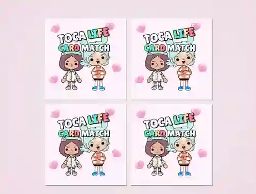 Jwèt Toca Life Memory Card Match sou entènèt
