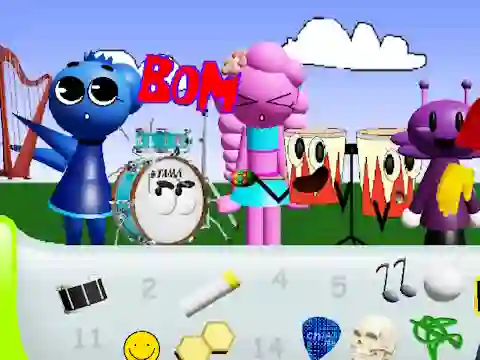 Jwèt JamYourTunez! sou entènèt