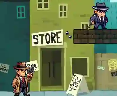 Jwèt Gangsters Shootout sou entènèt