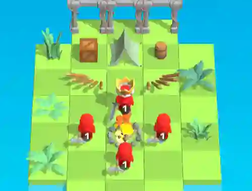 Jwèt Castle Wars Cell Battle sou entènèt