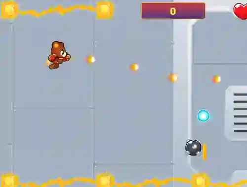 Jwèt Rocket Rush sou entènèt