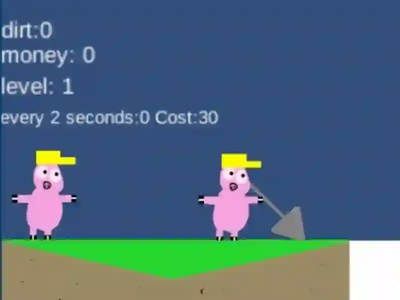 Jwèt Pig Dirt Worker sou entènèt