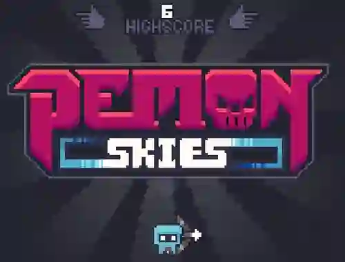 Jwèt Demon Skies sou entènèt