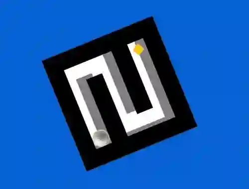 Jwèt Maze Rotate sou entènèt