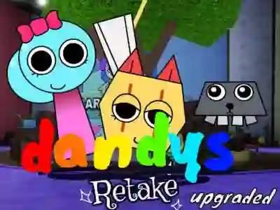 Jwèt Sprunki Retake as Dandy’s World sou entènèt
