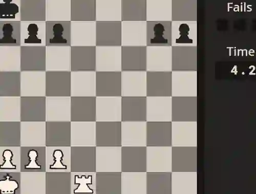 Jwèt Fun Chess Puzzles! sou entènèt