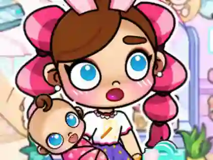 Jwèt Jigsaw Puzzle: Avatar Baby Store sou entènèt