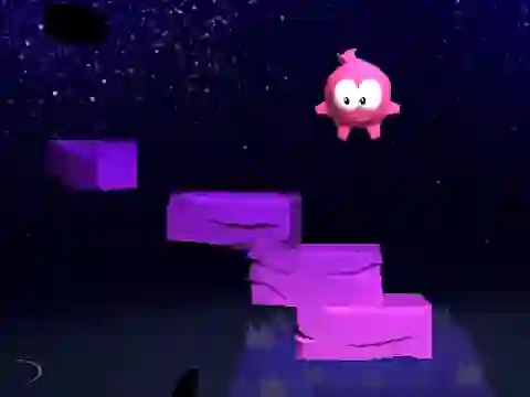 Jwèt Om nom Jump sou entènèt