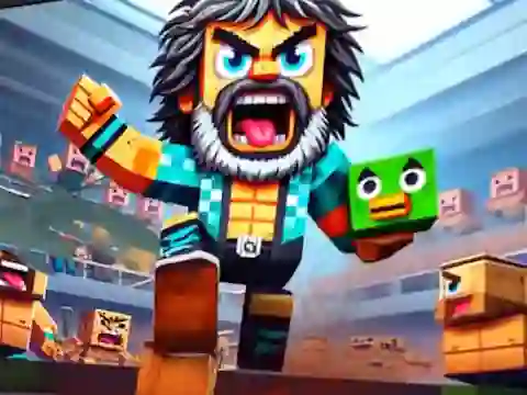 Jwèt Chicken Jockey Combat sou entènèt