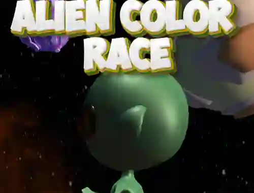 Jwèt Alien Color Race sou entènèt