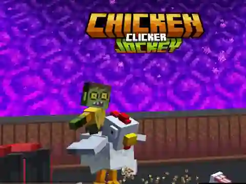 Jwèt Chicken Jockey Clicker sou entènèt