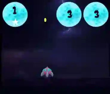 Jwèt Space Shooter 2D sou entènèt