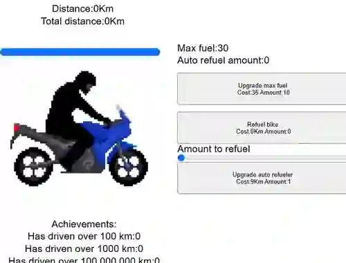 Jwèt Motorbike Clicker sou entènèt