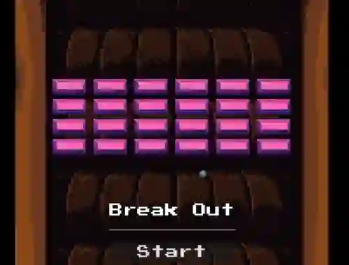 Jwèt Break Out sou entènèt