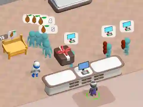 Jwèt Sweet Supermarket Simulator sou entènèt