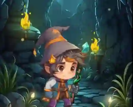 Jwèt Mystical Quest sou entènèt