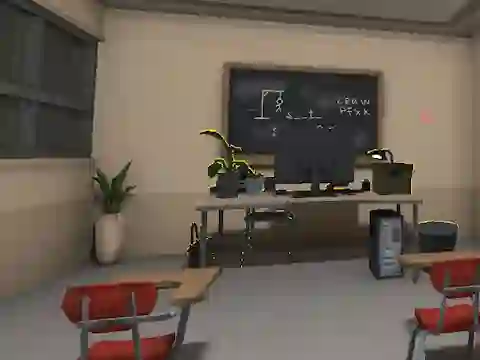 Jwèt Escape From School sou entènèt