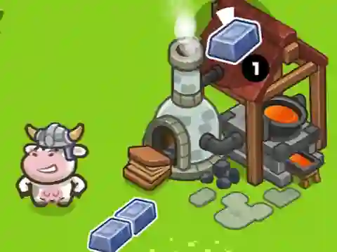 Jwèt Cow Castle sou entènèt