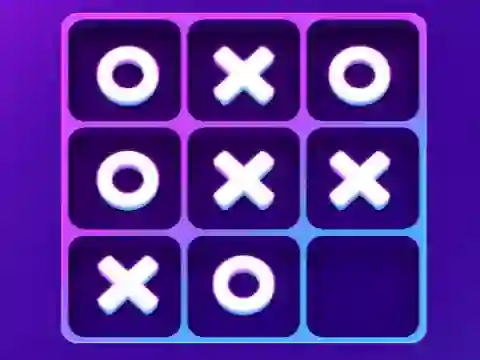 Jwèt Tic Tac Toe sou entènèt