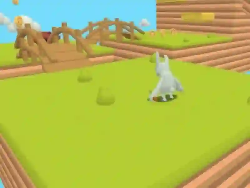 Jwèt Bunny Coin Hop sou entènèt