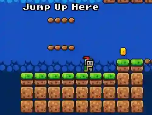 Jwèt Knight Coin Quest sou entènèt