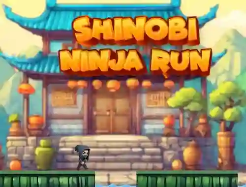 Jwèt Shinobi Ninja Run sou entènèt