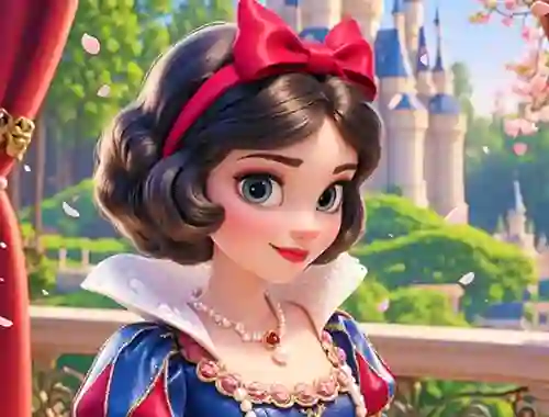 Jwèt Find The Differences: Snow White sou entènèt