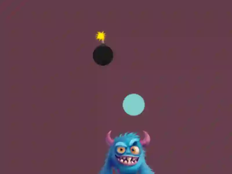 Jwèt Geometry Monster Endless Shape Rush sou entènèt