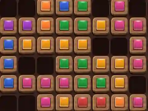 Jwèt Wood Block Puzzle sou entènèt