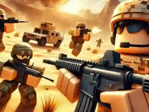 Jwèt Roblox Strike sou entènèt