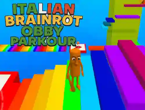 Jwèt Italian Brainrot Obby Parkour sou entènèt