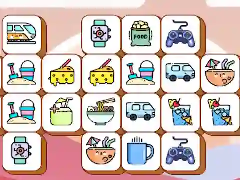 Jwèt Onet Mahjong Connect sou entènèt