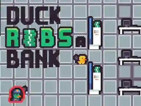 Jwèt Duck Robs a Bank sou entènèt