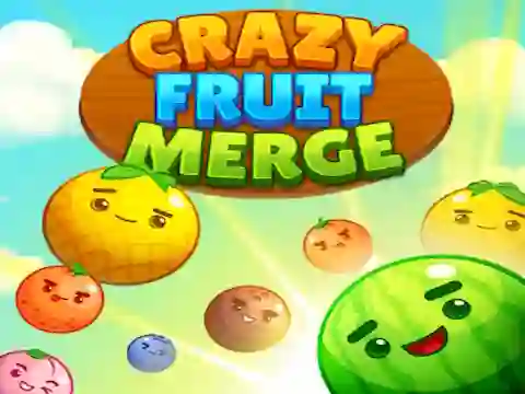 Jwèt Crazy Fruit Merge sou entènèt