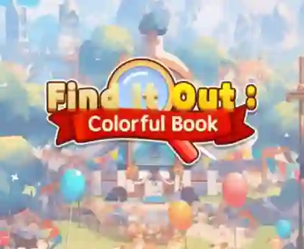 Jwèt Find It Out Colorful Book sou entènèt